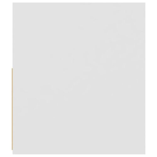 TV Cabinet with LED Lights White 120x35x40cm - Image 10