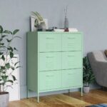 Drawer Cabinet Mint 80x35x101.5cm Steel