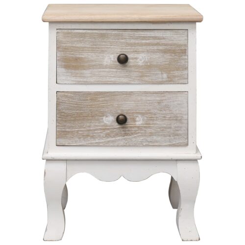 Bedside Cabinets 2pcs 35x30x50cm Paulownia Wood - Image 3
