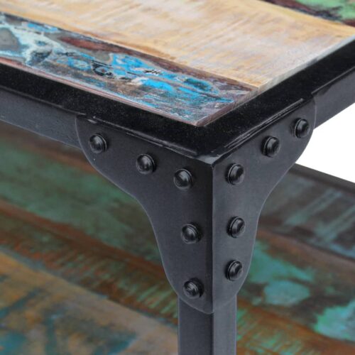 Coffee Table Solid Reclaimed Wood - Image 7