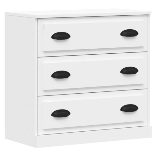 Sideboards 3pcs White Engineered Wood - Image 7
