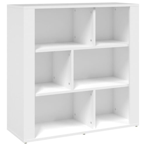 Sideboard White 80x30x80cm Engineered Wood