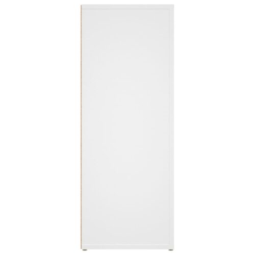 Sideboard White 80x30x80cm Engineered Wood - Image 6