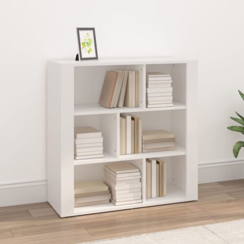 Sideboard White 80x30x80cm Engineered Wood - Image 10