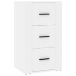 Sideboard White 40x33x70cm Engineered Wood