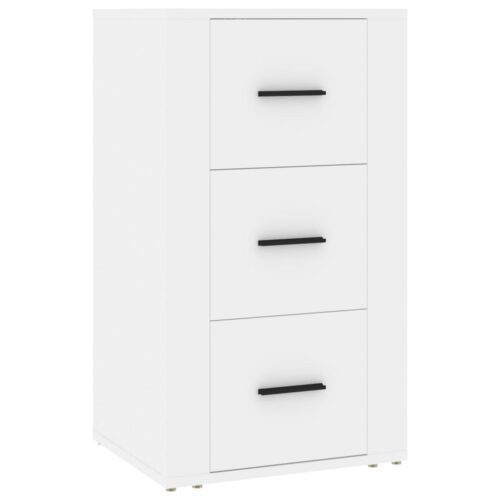 Sideboard White 40x33x70cm Engineered Wood