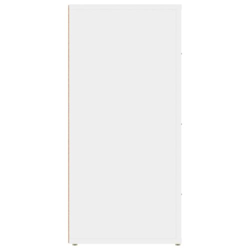 Sideboard White 40x33x70cm Engineered Wood - Image 6