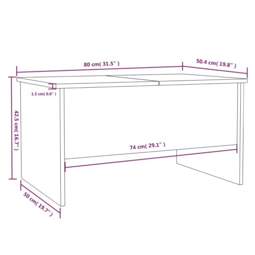 Lift Up Top Coffee Table Modern Hidden Book Storage Convertible Shelf White - Image 9