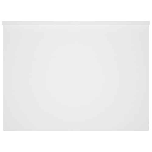 Coffee Table White 80x55.5x41.5cm Engineered Wood - Image 5