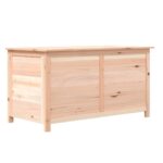 Outdoor Cushion Box 100x50x56cm Solid Wood Fir