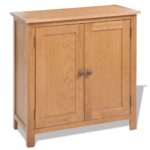 Sideboard 70x35x75cm Solid Oak Wood