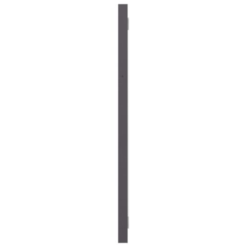 2-Piece Bathroom Furniture Set High Gloss Grey Engineered Wood - Image 9