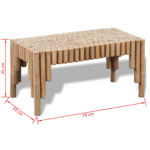 Coffee Table Bamboo - Image 5