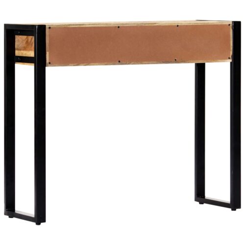 Console Table 90x30x75cm Solid Mango Wood - Image 3