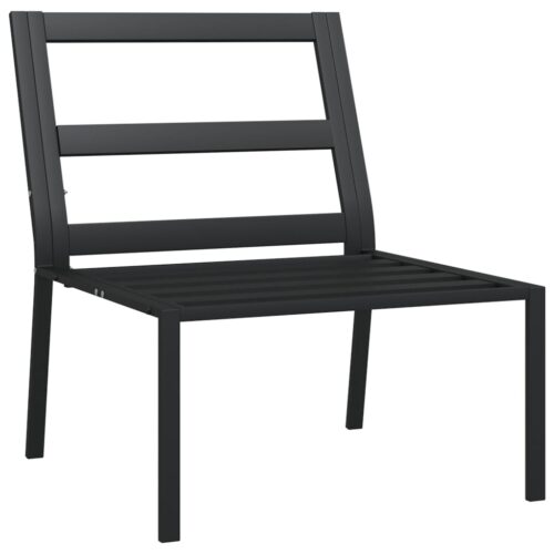 Garden Chairs with Grey Cushions 2pcs 60x74x79cm Steel - Image 7