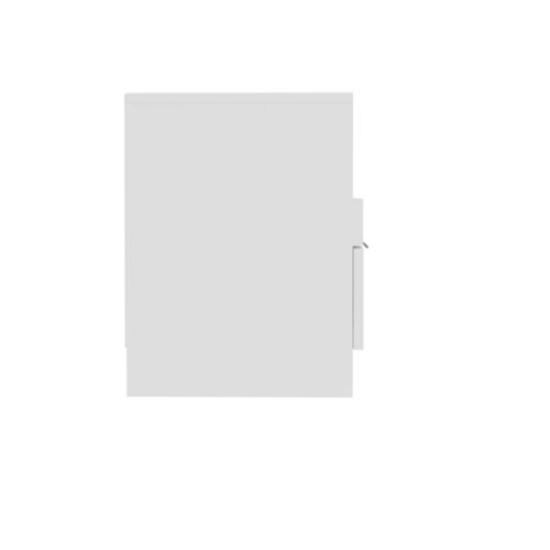 TV Cabinet White 150x33.5x45cm Engineered Wood - Image 6