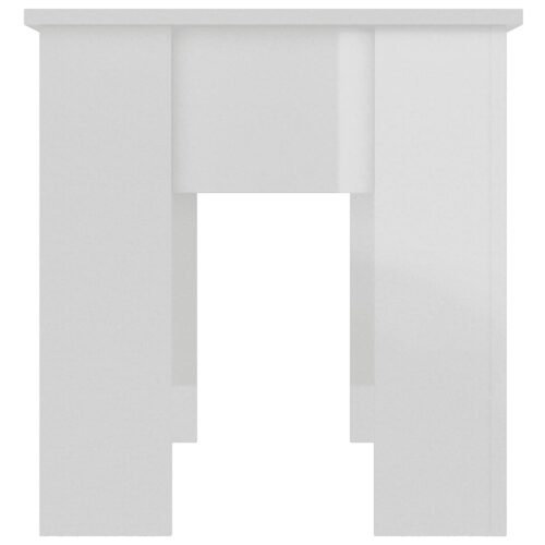 High Gloss Lift-Top Modern Coffee Table Wooden Sofa Lounge Side Storage White - Image 7