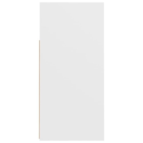 Sideboard with LED Lights White 80x35x75cm - Image 10