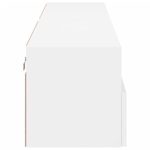 TV Wall Cabinets 2pcs White 80x30x30cm Engineered Wood - Image 9
