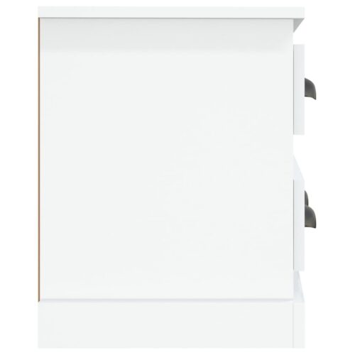 TV Cabinet High Gloss White 100x35.5x45cm Engineered Wood - Image 7