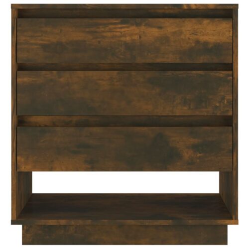 Sideboard Smoked Oak 70x41x75cm Engineered Wood - Image 3