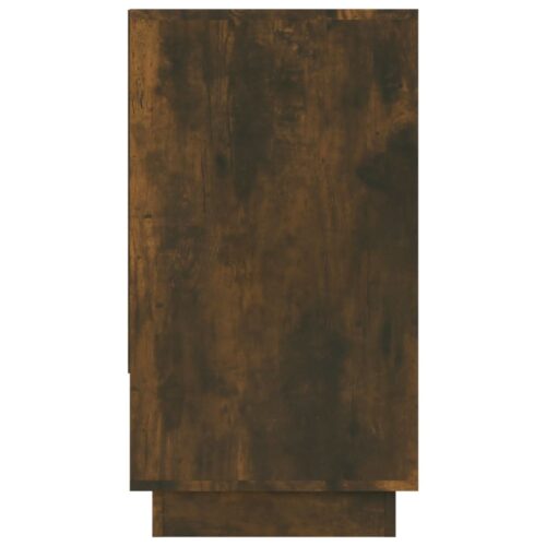 Sideboard Smoked Oak 70x41x75cm Engineered Wood - Image 4