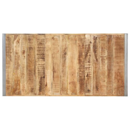 Dining Table 180x90x75cm Solid Wood Mango - Image 4
