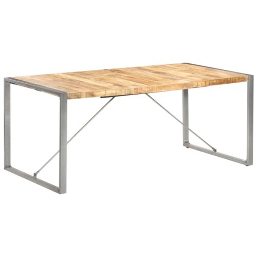 Dining Table 180x90x75cm Solid Wood Mango - Image 9