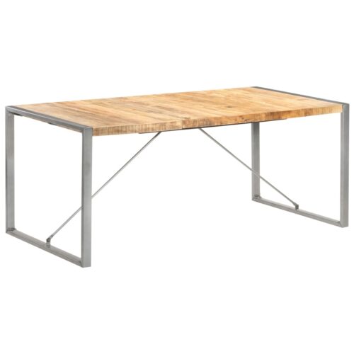 Dining Table 180x90x75cm Solid Wood Mango - Image 10