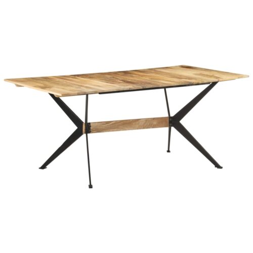 Dining Table 180x90x76cm Solid Mango Wood - Image 11