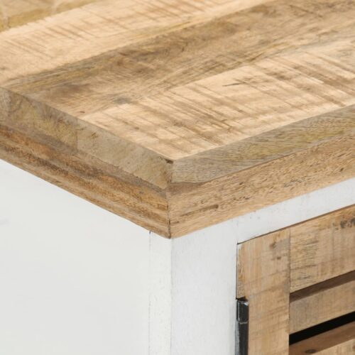 TV Cabinet 110x30x40cm Solid Wood Mango - Image 6