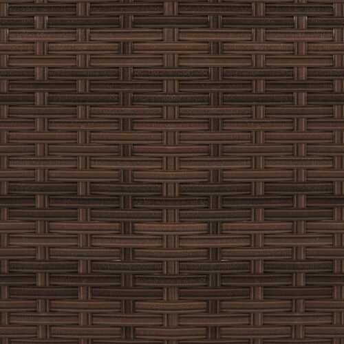 2-Piece Garden Lounge Set Poly Rattan Brown - Image 10