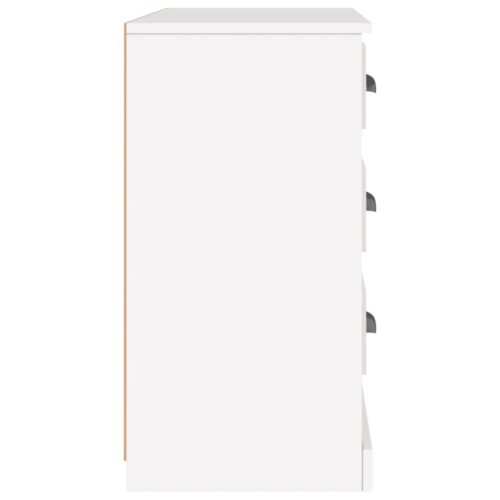 Sideboard White 104.5x35.5x67.5cm Engineered Wood - Image 5