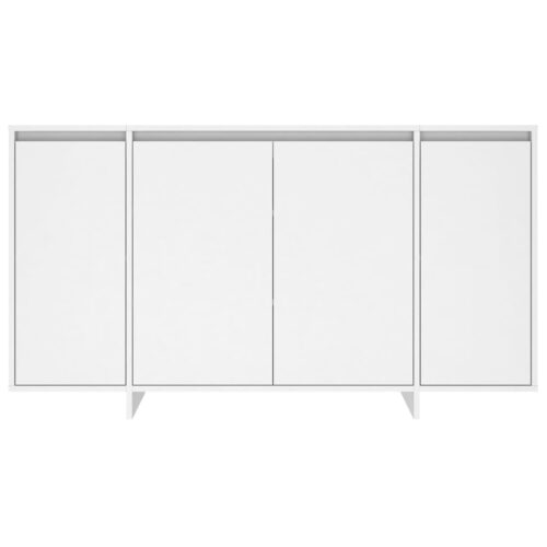 Sideboard White 135x41x75cm Engineered Wood - Image 5