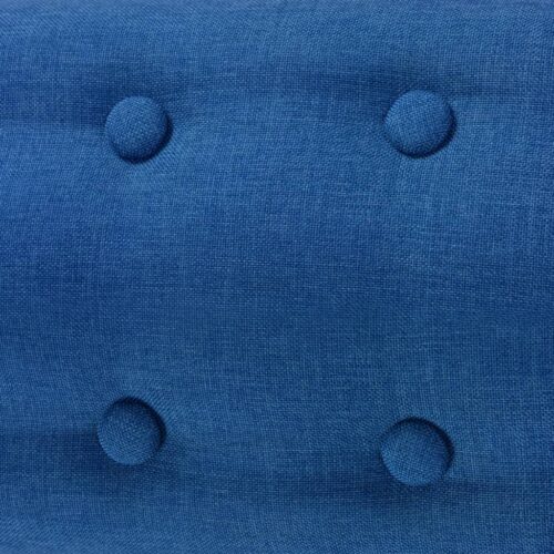 Armchair Blue Fabric - Image 4