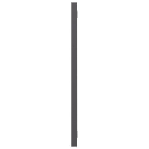 Bathroom Furniture Set High Gloss Grey Engineered Wood - Image 9