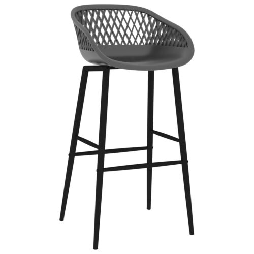 5-Piece Bar Set White Grey - Image 7