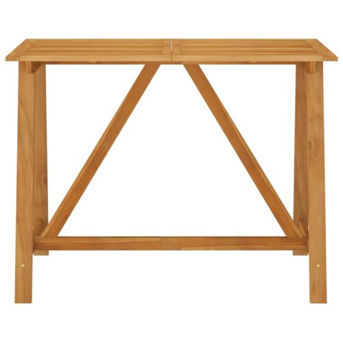 7-Piece Outdoor Bar Set Acacia Wood Timber Outdoor Patio Furniture - Image 10