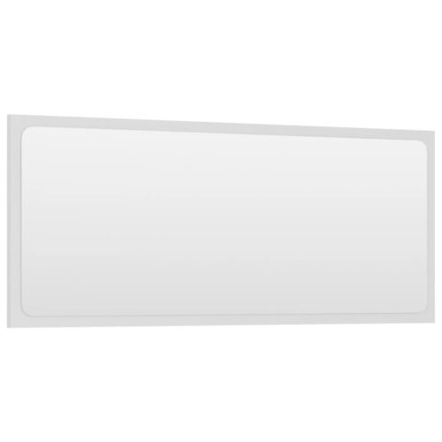 Bathroom Furniture Set White Engineered Wood - Image 10