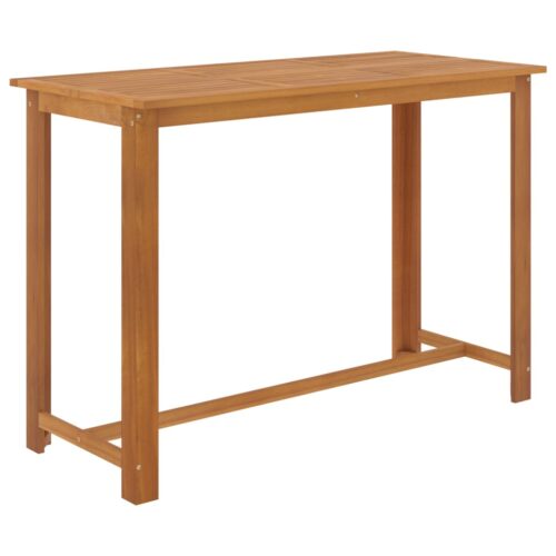 7-Piece Garden Bar Set Brown - Image 3