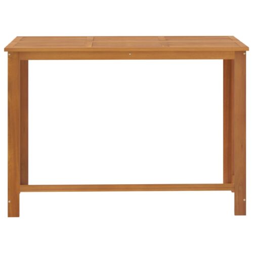 7-Piece Garden Bar Set Brown - Image 4