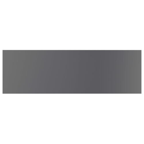 Bookshelf Boards 4pcs High Gloss Grey 80x20x1.5cm Engineered Wood - Image 4