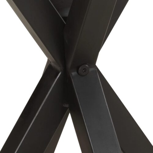 Side Table 48x48x56cm Solid Mango Wood - Image 4