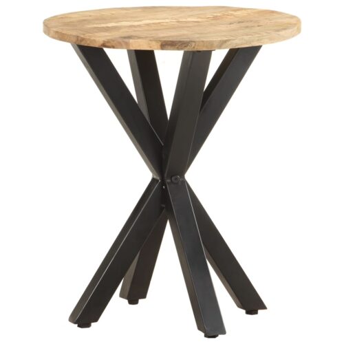 Side Table 48x48x56cm Solid Mango Wood - Image 11