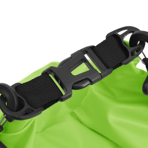 20L Zipper Dry Bag Waterproof Fishing Camping Boating Sport Sack Beach Storage Pack Green - Image 7