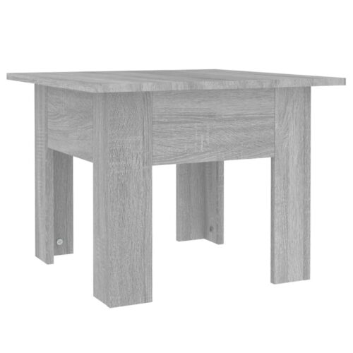 Coffee Table Grey Sonoma 55x55x42cm Engineered Wood - Image 2