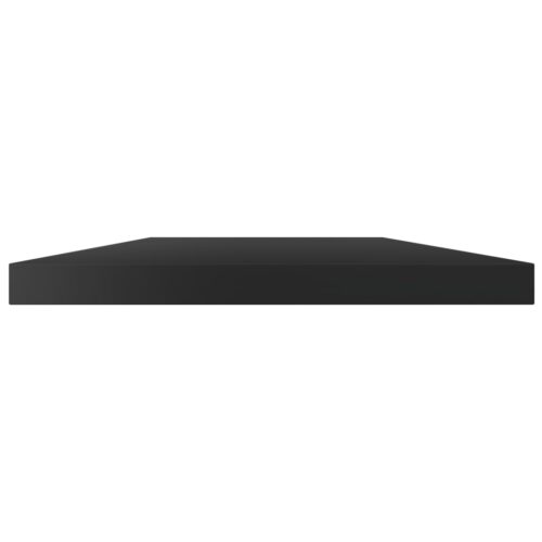 Bookshelf Boards 4pcs High Gloss Black 60x10x1.5cm Engineered Wood - Image 3
