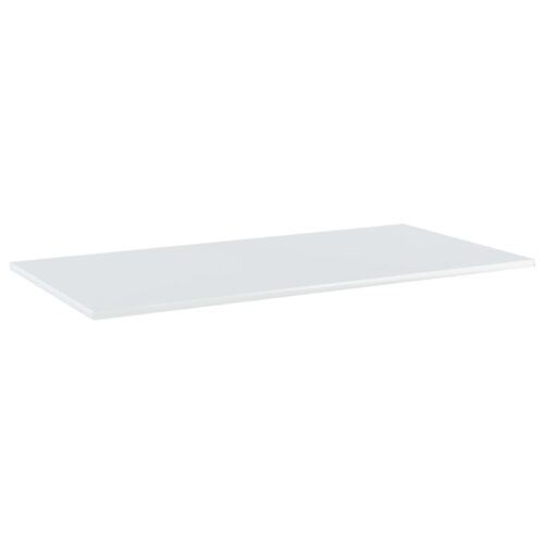 Bookshelf Boards 4pcs High Gloss White 80x30x1.5cm Engineered Wood - Image 2