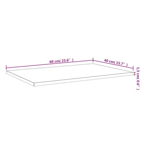 Bookshelf Boards 4pcs Grey 60x40x1.5cm Engineered Wood - Image 9