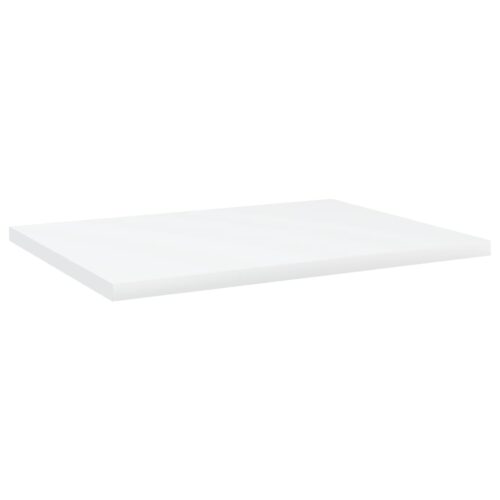 Bookshelf Boards 4pcs White 40x30x1.5cm Engineered Wood - Image 2